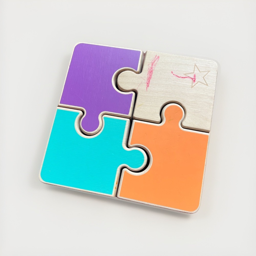 Lovevery Chunky Wooden Jigsaw Puzzle- "The Companion"‎ Kit. 22-24 months READ